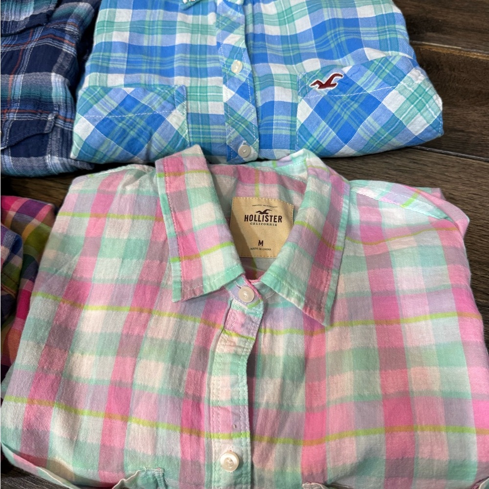 Y2K Hollister Button Up Bundle - Picture 3 of 8